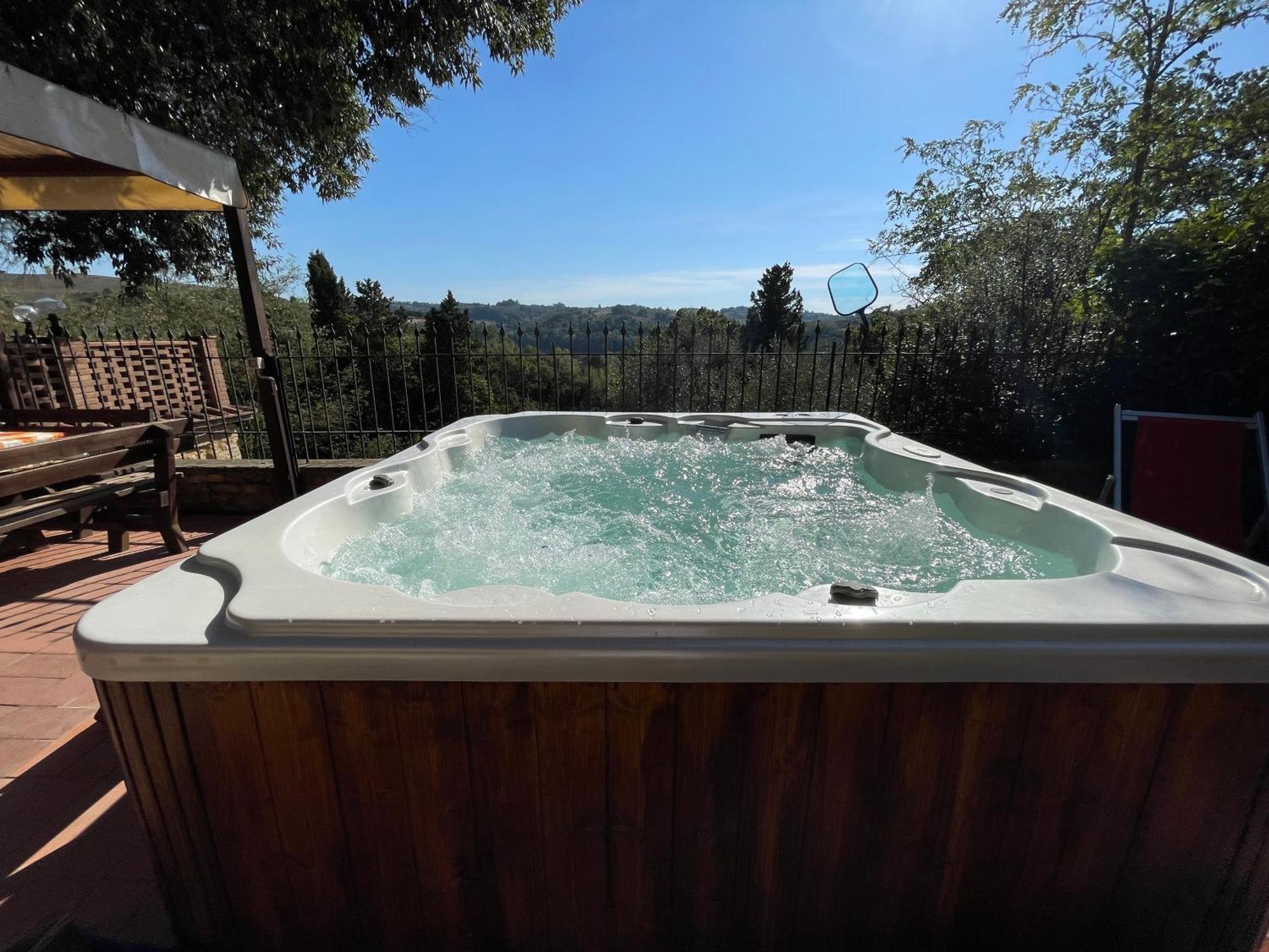 Intero Appartamento Con Private Pool E Jacuzzi Podere Settefrati Montaione Ngoại thất bức ảnh